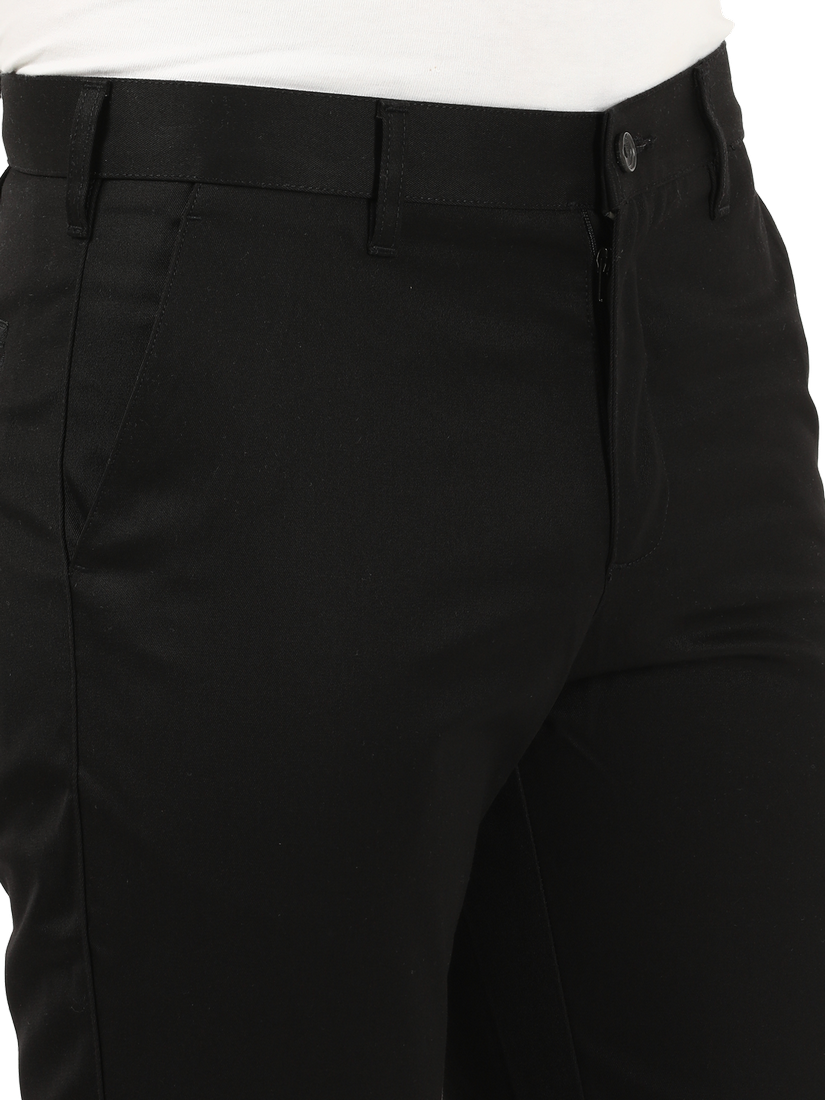 Combo: Casual Ease Black & Iced Grey Men's Pants - Set of 2 – Thevasa